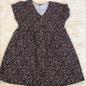 *NWOT* leopard print summer dress